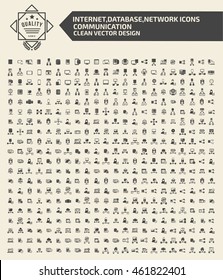 
Big icon set,network and technology icon set,clean vector