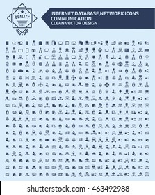 
Big icon set,network and technology icon set,clean vector