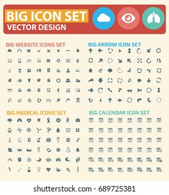 Big icon set,vector