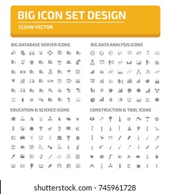 Big icon set,vector