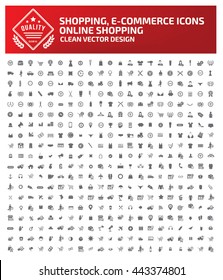 Big icon,Shopping,e-commerce,online shopping,shopping icon,clean vector