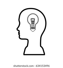 Big idea bulb symbol