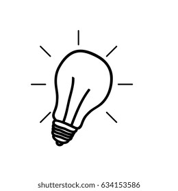 Big idea bulb symbol