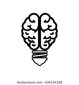 Big idea bulb symbol