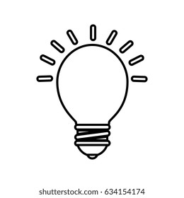 Big idea bulb symbol