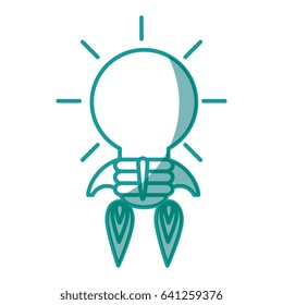 Big idea bulb symbol