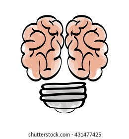 Big idea design. Creative icon. draw illustration , vector