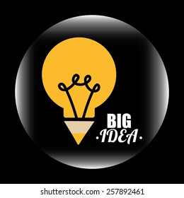 big idea design, vector illustration eps10 graphic 