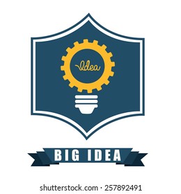 big idea design, vector illustration eps10 graphic 