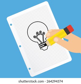 big idea design, vector illustration eps10 graphic 