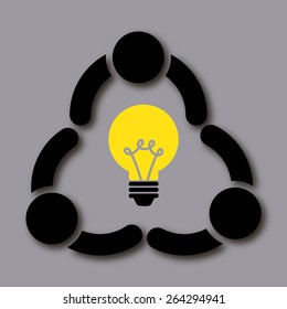 big idea design, vector illustration eps10 graphic 