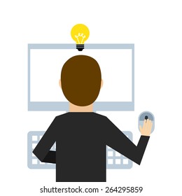 big idea design, vector illustration eps10 graphic 
