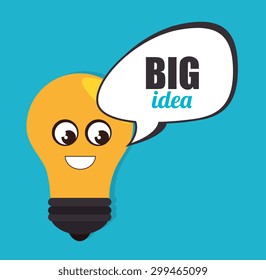 Big idea design, vector illustration eps 10.