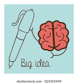 big idea design, vector illustration eps10 graphic 