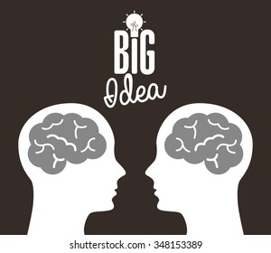 big idea design, vector illustration eps10 graphic 