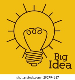 Big Idea Digital Design, Vector Illustration Eps 10