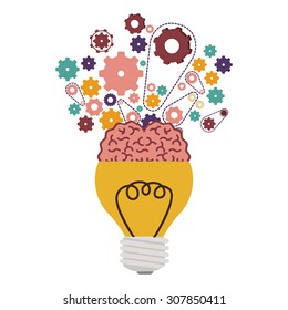 Big idea digital design, vector illustration eps 10