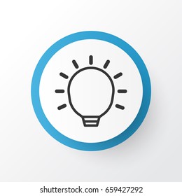 Big Idea Icon Symbol. Premium Quality Isolated Great Glimpse Element In Trendy Style.