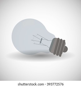 Big idea and light bulb icon design