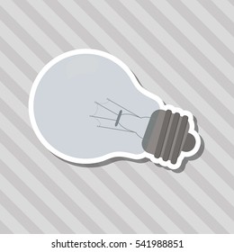 Big idea and light bulb icon design