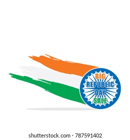 big indian republic day sale banner design
