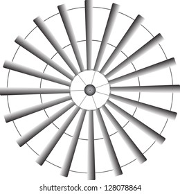 Big industrial ventilator