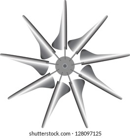 Big industrial ventilator