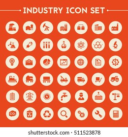 Big Industry icon set