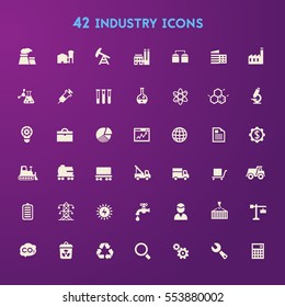 Big Industry icon set