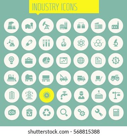 Big Industry icon set