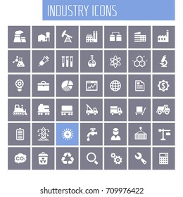 Big Industry icon set