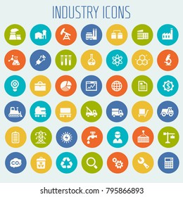 Big Industry Icon Set
