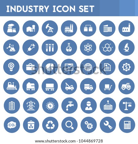 Big Industry icon set