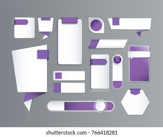Big Infographics Label Set