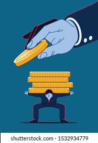 Big investors bully other businessmen. The problems from high financial power people.