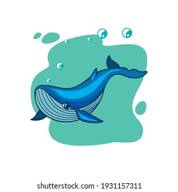 A big and kind blue whale.