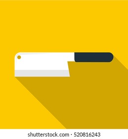 Big knife icon. Flat illustration of big knife vector icon for web