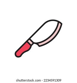 Big Knife Icon Vector Illustration