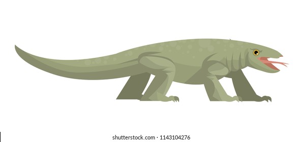 Big Komodo Dragon