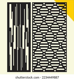 El diseño de Jali, el corte de acrílico y el corte de máquinas CNC es un gran patrón de panel decorativo de corte láser.