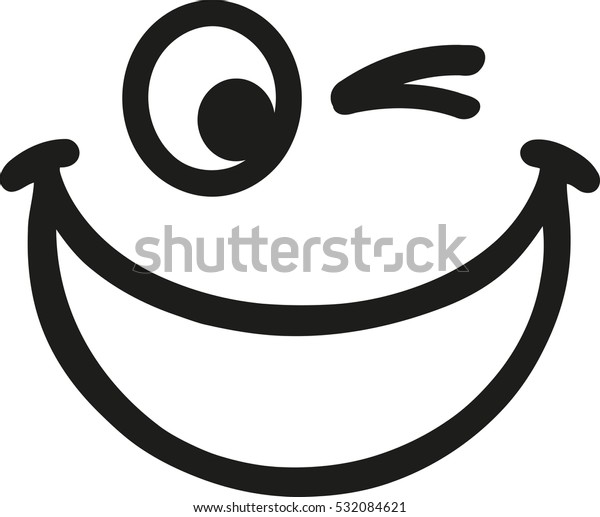 Big Laughing Smiley Stock Vector (Royalty Free) 532084621