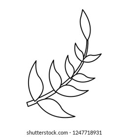 big leave tree background decoration