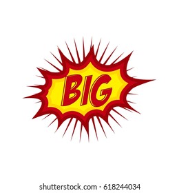 Big letter cartoon