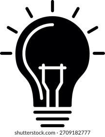 Vector de diseño de iconos creativos Nuevos de gran luz