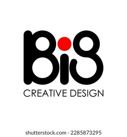 Big Logo letters with infinity design Concept