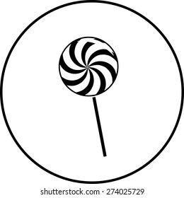 big lollipop symbol