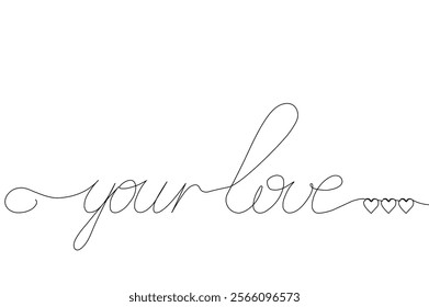 Big Love, handwriting lettering. Typography slogan for t shirt printing, slogan tees, fashion prints, posters, cards, stickers. Vector illustration