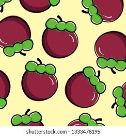 Big Mangosteen Vector