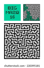 big maze set 16