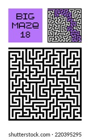 big maze set 18